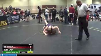 143 lbs Round 5 (6 Team) - Noah Camp, MI Pitbulls vs Zach Rizor, Ring Finger Wrestling