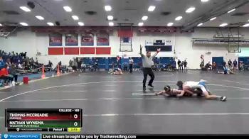 165 lbs Champ. Round 1 - Thomas McCreadie, Dubuque vs Nathan Wynsma, Wisconsin-Platteville