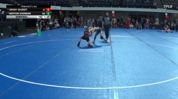 85 lbs Semifinal - Weston Everman, Immortal Athletics WC vs Grady Gilbert, Dc Elite