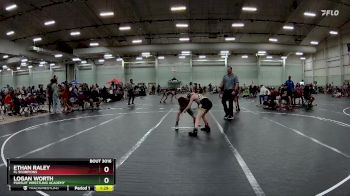 100 lbs Champ. Round 1 - Ethan Raley, FL Scorpions vs Logan Worth, Pursuit Wrestling Academy