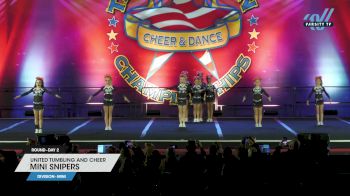 United Tumbling and Cheer - Mini Snipers [2024 L2 Mini Day 2] 2024 The American Northwest Portland Nationals