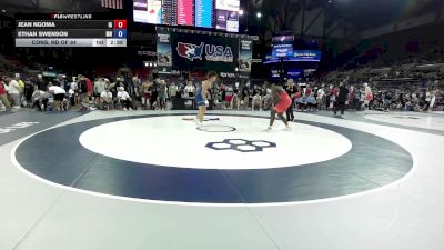 215 lbs Cons. Rd Of 64 - Jean Ngoma, IA vs Ethan Swenson, MN