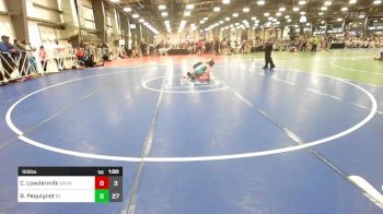 105 lbs Rr Rnd 1 - Cael Lowdermilk, Warner Elite vs Bryce Pequignot, Buffalo Valley Black