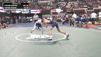 Cons. Round 1 - Kayden Schiffer, Forsyth vs Jeffery Burton, Fairfield/Power