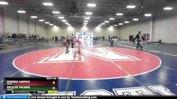 126 lbs Cons. Round 2 - Payzlee Wilkins, Weiser vs Shekina Happuc, Boise