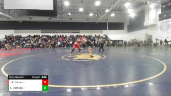 215 lbs Cons. Round 5 - Kai Lucas, Redondo Union vs Leonardo Battulga, South Torrance