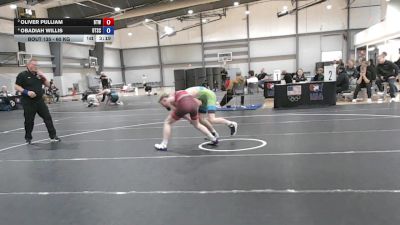 60 kg Cons. Semis - Oliver Pulliam, Best Trained Wrestling vs Obadiah Willis, Beat The Street Chicago - Midway