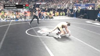 1st Place Match - Ace Schweitzer, Central City vs Wyatt Hueftle, Cozad