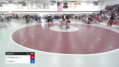 120 lbs Consi Of 4 - Rocco Giangeruso, Elite Wrestling vs Dylan Hetzel, Patriot Club