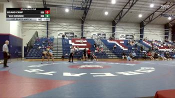 True 2nd 133 lbs 1st Place Match - Zac Bosken, Reinhardt University (ga) vs Leland Camp, Reinhardt University (ga)