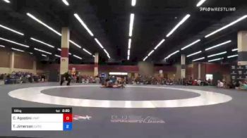 68 kg Semifinal - Clarissa Agostini, Unatached vs Tiera Jimerson, Cardinal Wrestling Club