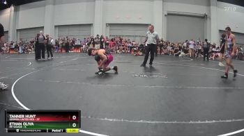 125 lbs Round 2 (10 Team) - Ethan Oliva, MF Savage vs Tanner Hunt, Georgia United Red