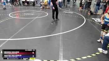 62 lbs Cons. Round 4 - Broden Shearer, Rogue Wrestling Club vs Paxton Valladolid, Kodiak Wrestling Club