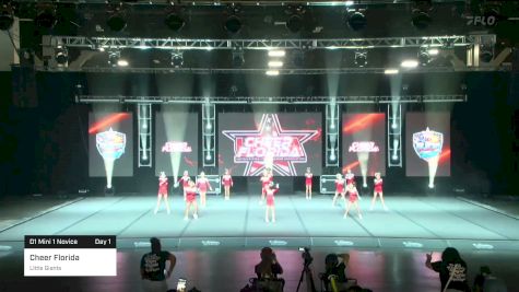 Cheer Florida - Little Giants [2026 D1 Mini 1 Novice Day 1] 2026 US Open Cheerleading & Dance Championship