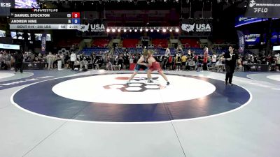 285 lbs Champ. Rd Of 64 - Samuel Stockton, CO vs Andrew Hine, IA