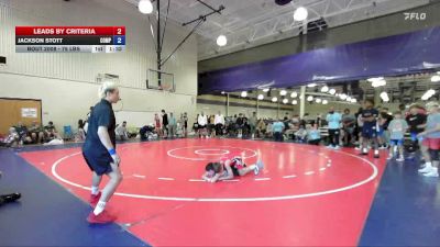 75 lbs Rr Rnd 1 - James Bange, Backyard Bullies Wrestling Club vs Jackson Stott, Compound Wrestling
