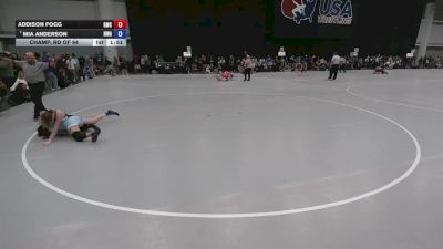 110 lbs Champ. Rd Of 64 - Mia Anderson, Nebraska Wrestling Academy vs Addison Fogg, Grind Wrestling Club