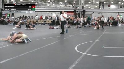 72 lbs Semis (4 Team) - Isaac Jayson, Hammers vs Eddie Cuff, Grit Mat Club