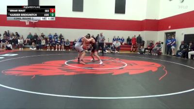 157 lbs Cons. Round 3 - Karder Brekunitch, AGWSR vs Briar Mast, Union, LaPorte City