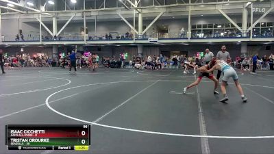 96 lbs Round 7 (10 Team) - Isaac Cicchetti, AACo All-Stars vs Tristan Orourke, Seagulls