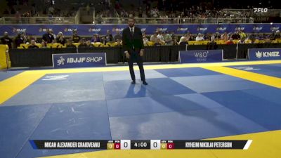 Kyheim Nikolai Peterson vs Micah Alexander Craioveanu 2026 Pan Kids Jiu-Jitsu IBJJF Championship