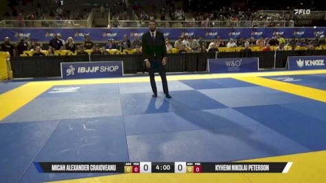 Kyheim Nikolai Peterson vs Micah Alexander Craioveanu 2026 Pan Kids Jiu-Jitsu IBJJF Championship
