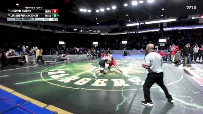 150 lbs Cons. Round 1 - Hunter Owens, Yelm vs Lucien Franacioch, Anacortes