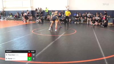 285 lbs Round 1 - Richard (Bubba) Thornton, Pursuit vs Bradley Haver, Gen Z