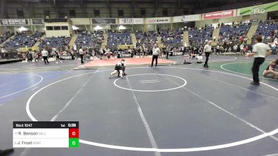 Consi Of 4 - Ross Benson, Valley Bad Boys vs Jenor Frost, Northeast Colorado Elite