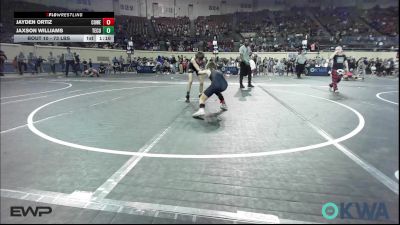 73 lbs Round Of 32 - Jayden Ortiz, Coweta Tiger Wrestling vs Jaxson Williams, Tecumseh Youth Wrestling