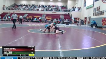 132 lbs Quarterfinal - Hallie Esmiol, Centennial vs Ava Price, Thunder Ridge