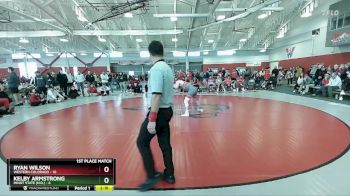 157 lbs Finals (2 Team) - Ryan Wilson, Western Colorado vs Kelby Armstrong, Minot State (N.D.)