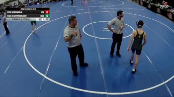 106 lbs Finals (8 Team) - Joe Miranda, Lincoln Pius X vs Ace Schweitzer, Central City