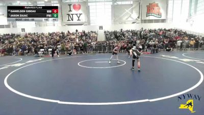 65 lbs Cons. Round 5 - Jason Zajac, Pittsford Panthers Wrestling Club vs Danielsen Gibeau, Warrior Warehouse Wrestling