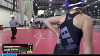 106 lbs Round 7 (8 Team) - Aubrianna Bracken, 84 ATHLETES vs Hunter Johnson, RAW COMBAT