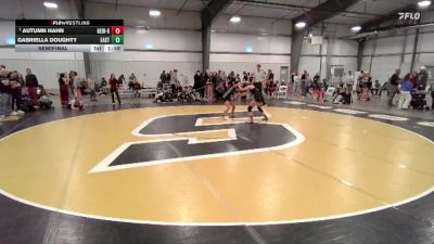 115 lbs Semifinal - Autumn Hahn, Gering vs Gabriella Doughty, Cheyenne East