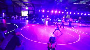 58 lbs Semifinal - Garrett Clark, Elk Grove Wr Ac vs Asher Harris, IV Youth Wrestling