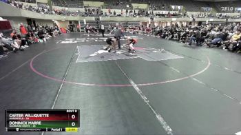 114 lbs Semis & 1st Wrestleback (8 Team) - Carter Williquette, Marshfield vs Dominick Marre, Glenbard North