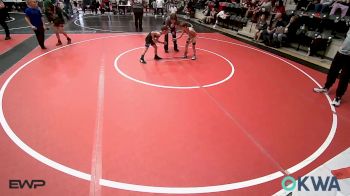 49 lbs Semifinal - Michael Cawthorne, Tiger Trained Wrestling vs Ezra Killingsworth, Checotah Matcats
