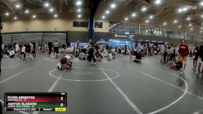 110 lbs Round 3 (4 Team) - Flynn Arnestad, Richmond WC vs Ashton Glasgow, Junior Terps Xtreme