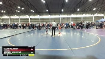 75 lbs Champ. Round 2 - Julien Asumendi, Homedale vs Stetson Nicodemus, New Plymouth