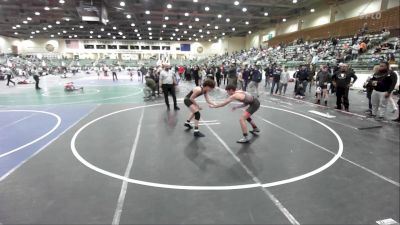 123 lbs Semifinal - Jaden Carmelo, Silver State Wr Ac vs Laithan Lawson, Team Aggression