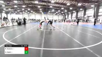 195 lbs Consolation - Ryan Ackovic, GA vs Owen Clark, NC