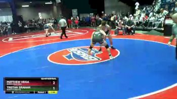 7 lbs Quarterfinal - Tristan Graham, North Forsyth vs Matthew Veiga, North Paulding