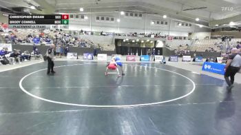 120 lbs Placement (4 Team) - Christopher Swann, Baylor School vs Brody Connell, McCallie School
