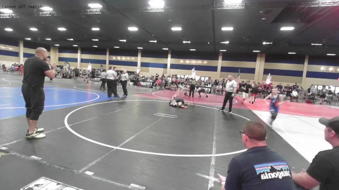 98 lbs Final - Mercer Hamilton, Mat Demon WC vs Zachary Scarminach ...