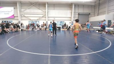 88 lbs Zander Melendez, California Gold vs Kamden Gallus, Minnesota Red
