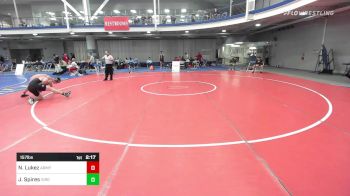 157 lbs Consi Of 8 #2 - Nate Lukez, Army-West Point vs Jackson Spires, Virginia Tech-Unattached