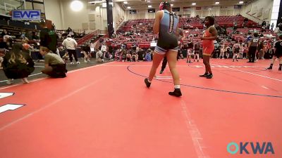 140 lbs Rr Rnd 2 - Taylor Brown, Husky Girls vs Aubrey Martin Hall, Scrappers