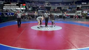 6A 190 lbs Cons. Semi - Jackson Stanford, Gardendale Hs vs Dominique Morrissette, Mcadory